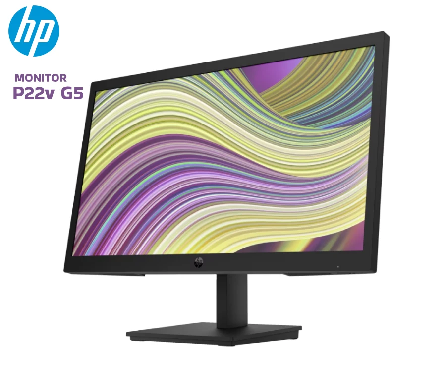 Monitor de 21.4" HP P22v G5 FHD 75Hz 5ms 64V81AA